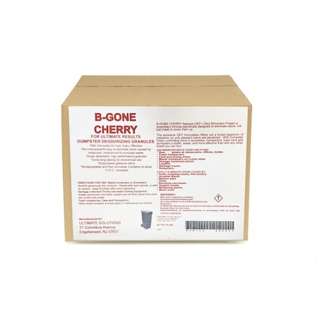 Ultimate Solutions B-GONE 25 LB. CARTON DUMPSTER ODOR ELIMINATOR B-GONE-5