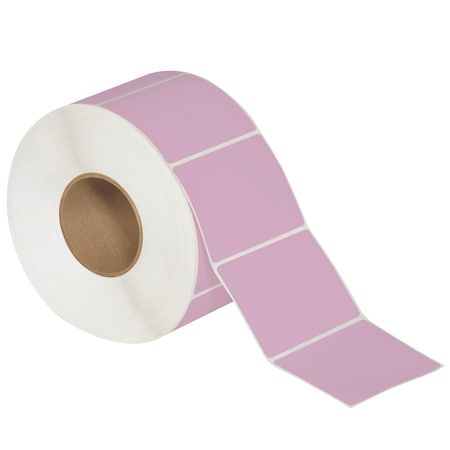 Tape Logic 4 x 3in Pink Thermal Transfer Labels THL138PK