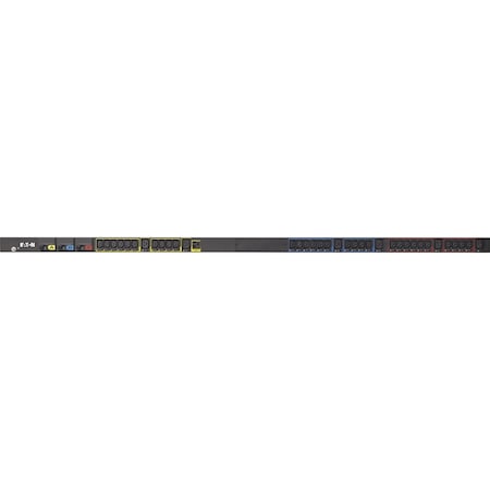 Eaton Basic rack PDU 0U L21-30P input 8.64 kW max 120/208V 24A 10 ft cord Three-phase Outlets: 1 EBA310-10