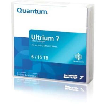 Quantum 6TB-15TB LTO Ultrium-7 Data Cartridge QTMMR-L7MQN-BC
