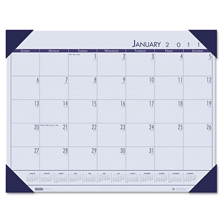 House Of Doolittle House of Doolittle EcoTone Compact Desk Pad Calendar 12 months Jan - Dec. Compact in size for workst HOD124640