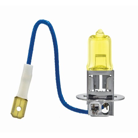 Hella BULB H3 12V 55W PK22S T3.25 YELLOW SB H3 YL