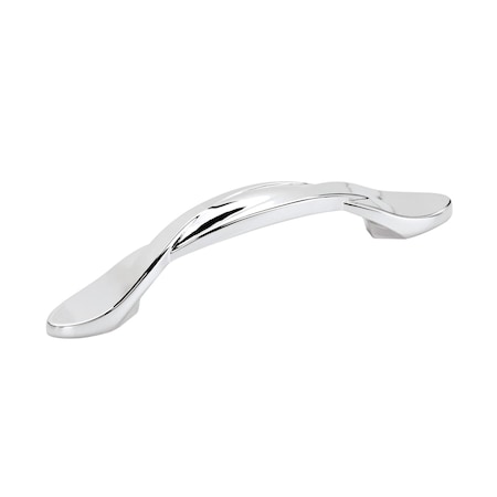 Amerock Intertwine 3 inch (76mm) Center-to-Center Polished Chrome Cabinet Pull, 25PK 25VMP2117126