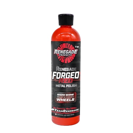 Renegade Products Usa Renegade Forged Red Metal Polish 12 Oz. LFGRPCLRFR12OZ