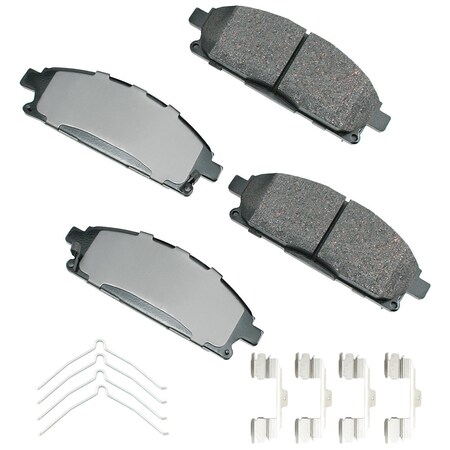 Akebono Street Perf Pad, Asp691A ASP691A