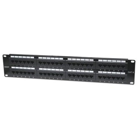 Intellinet Network Solutions PATCH PANEL - NETWORKING / PORTS QTY: 48 - FOR USE WITH UNSHIELDED TWISTED PAIR 560283