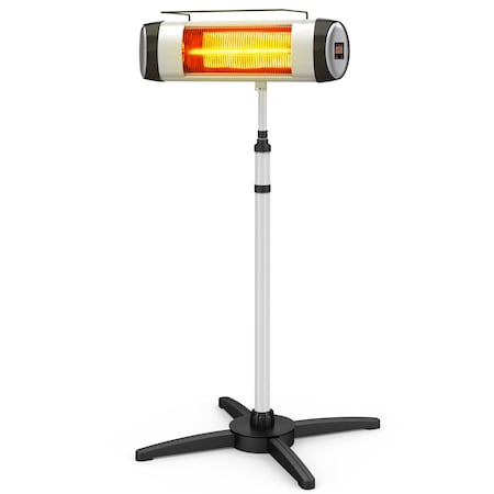 Edendirect 1500 -Watt Mica panel Tower Indoor Electric Space Heater with Thermostat with Remote ZR-NX-1500R