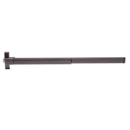 Trans Atlantic Co. VR531 Series Duronodic Grade 1 Commercial 48 in. Fire Rated Surface Vertical Rod Panic Exit Device ED-FVR531XL-DU