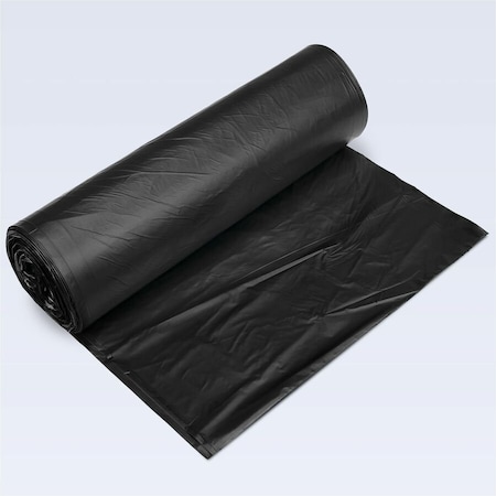Integrated Bagging Systems 45 gal Trash Bags, 40 in x 48 in, Extra Heavy-Duty, 22 microns, Black, 150 PK S404822K