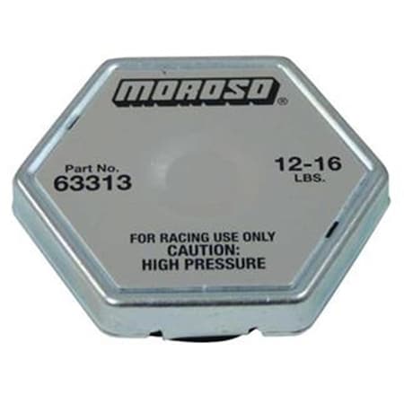 Moroso 63313 Radiator Cap - Hexagon M28-63313