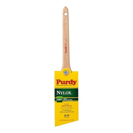 Purdy Nylon Paint Brush, 2 11/16 in L 144080225