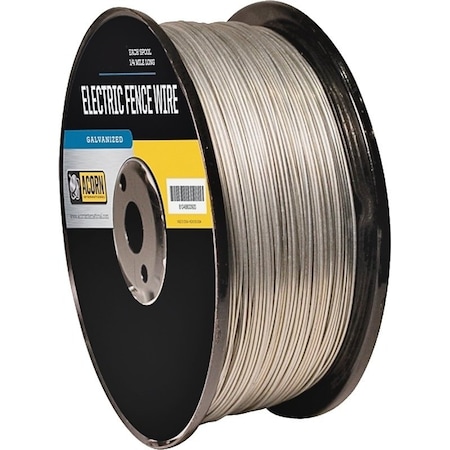 Acorn International Electric Fence Wire, 14 ga Wire, Metal Conductor, 14 mile L EFW1414