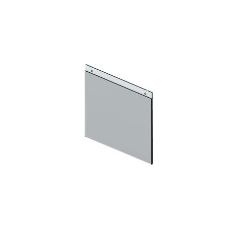 Southern Imperial Replacement Sign Holder, 11 in W, Acrylic, Clear R16-11X85AHFSH