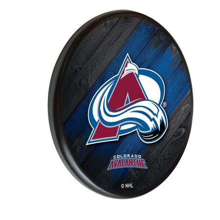 Holland Bar Stool Co Colorado Avalanche 13" Solid Wood Sign WSgnPBlkColAva