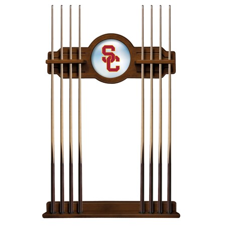 Holland Bar Stool Co USC Trojans Cue Rack in Chardonnay Finish CueChrdSouCal