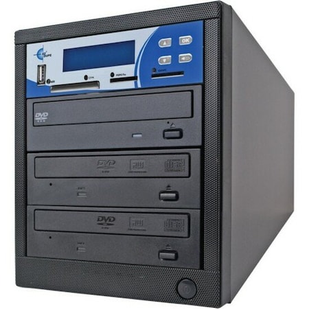 Ez Dupe Media Mirror, 2-Copy Duplicator MM02PIB