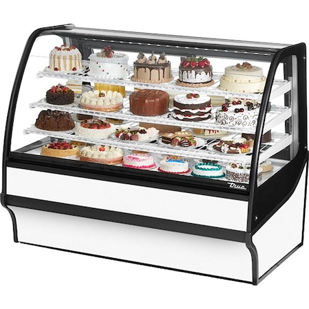 True Refrigeration Refrigerated Merchandiser, 49 1/8 in H TDM-R-59-GE/GE-W-W