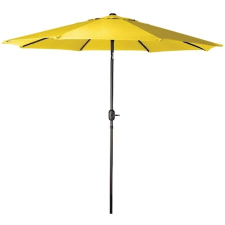 Seasonal Trends Crank Umbrella, 929 in H, 1079 in W Canopy, 1079 in L Canopy, Round Canopy, Steel Frame 60038