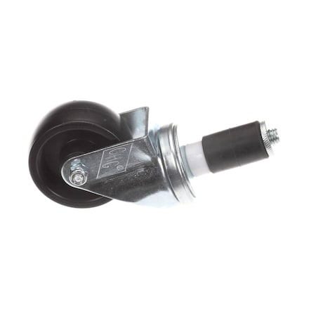 Randell Caster, 4in, Swivel no Brake, Black Stem HD CST0214