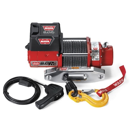 Warn Winch 90Rc Series Vehicle Mounted; Vehicle Recovery Winch; 12 Volt Electric; 9000 Pound Line Pull 71550