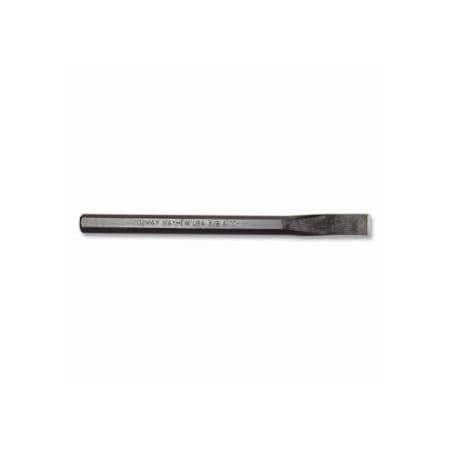 Mayhew Cold Chisel, 5-1/4 in L, 3/8 in Cutting Width, Black Oxide 479-10202MAY