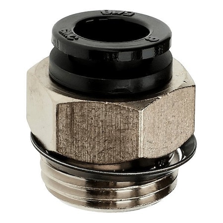 Smc Push-Fit Fitting, Straight KAH08-U03