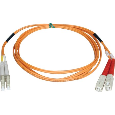 Tripp Lite 25M DUPLEX MULTIMODE 62.5/125 FIBER OPTIC PATCH CABLE LC/SC 82FT 25 METER N316-25M