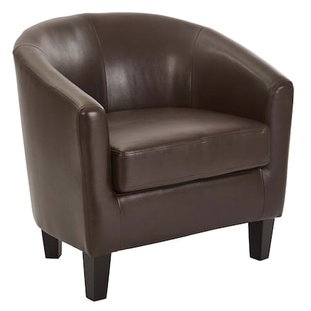 Osp Home Furnishings Ethan Tub Chair, Cocoa ETN-PD24
