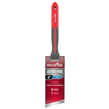 Wooster 2" Wooster G4174 Ultra/Pro Firm Angle Wall and Trim Paint Brush, GripTech MAX Handle G4181
