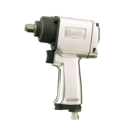 Genius Tools 1/2in Dr. Ultra Duty Air Impact Wrench 800 ft.-lb./1085 Nm 400800
