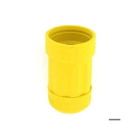 Leviton Boot Str/Lock Conn 15A 20A 3W WR Yellow 6018-Y