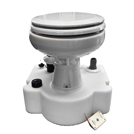 Albin Group Voyager Electric Compact Toilet System w/Tank - 12V 07-06-016