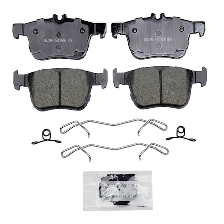 Wagner Brake QuickStop Rear Disc Brake Pad Set Ceramic, ZD1761