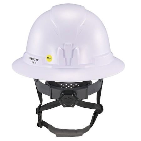 Ergodyne White Class E Type 2 MIPS Full Brim Safety Helmet 8963-MIPS
