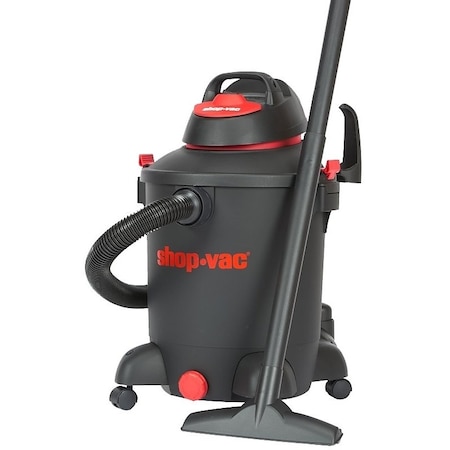 Shop-Vac WetDry Vacuum, 10 gal Vacuum, 70 cfm Air, Cartridge, Dry, Foam Sleeve Filter, 55 hp, 120 VAC 5982105