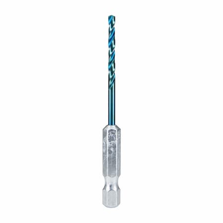 Spyder 7/64-in Mach-Blue Hex Shank Drill Bit 19003