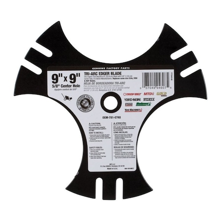 Arnold 9 in. L Edger Blade 490-105-M017