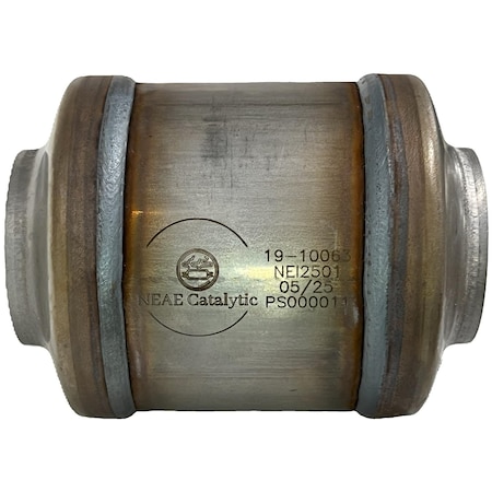 Neae Catalytic Catalytic #19-30065 Tier 3 Universal Converter - 5.5 in OAL - 3 in In/Out - No Ends 19-30065