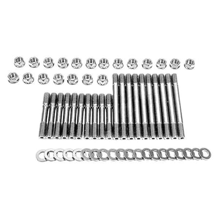 Whole-In-One 254-4401 6 Point Head Stud Kit for Small Block Ford 289, 302 & 5.0L WH3622008