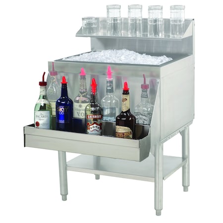 Advance Tabco Prestige Speed Rail single tier 48 in.W PRHSR-48