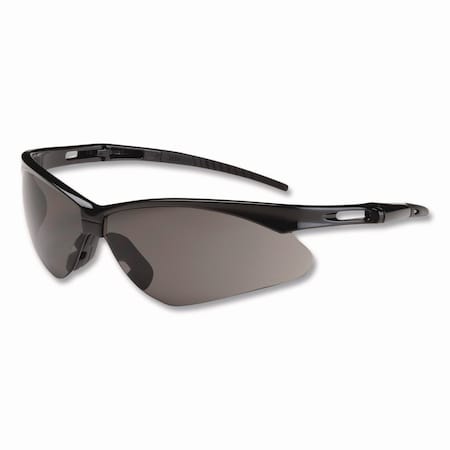 Bouton Optical Anser Optical Safety Glasses, Black Half Frame, Gray Dual Lens 250-AN-10112