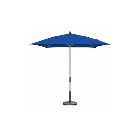 Treasure Garden 7.5 ft Square Patio Umbella, aluminum, fiberglass ribs, outdoor, Pacific Blue UM847SQ-SS 5401 Pacific Blue