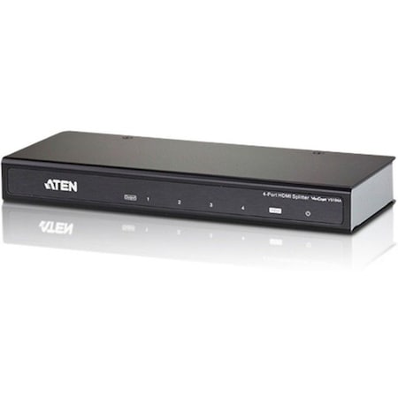 Aten 4-Port HDMI Splitter - 1 x HDMI In - 4 x HDMI Out VS184A