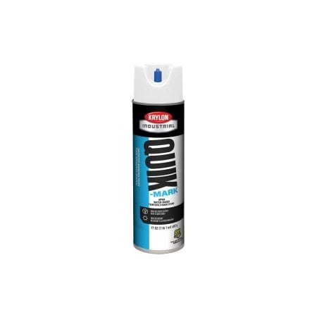 Krylon Quik-Mark WB Inverted Marking Paint, Type: APWA, Brilliant White, Size: 20 oz - Net Wt 17 oz,  A03901004