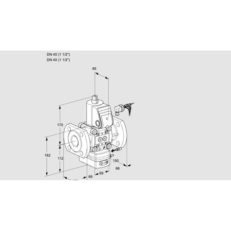Honeywell Kromschroder VAG240F/NQAE KS88031748
