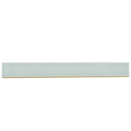 Apollo Tile Horizonte 2 x 16 in. Glossy Pastel light Blue Ceramic Subway Wall Tile 10.76 sq ft/case, 50PK FLT88SKY216A