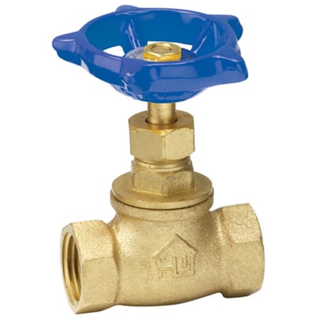 Gourmetgalley 230-2-34-34 0.75 In. Brass Threaded Stop Valve GO697776