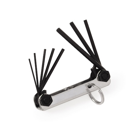 Williams 7 Piece Metric Fold-Up, Hex Key Set JHWMWS-47-TH