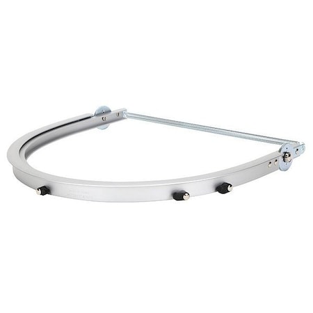 Mcr Safety Face Shield Bracket, Silver 102FB