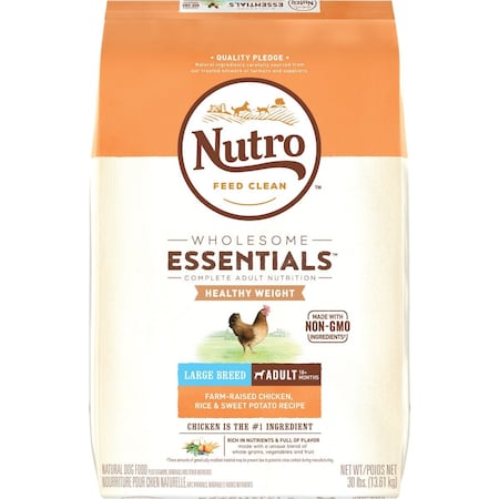 Nutro Wholesome Essentials 30 Lb. Chicken Brown Rice & Sweet Potato Large Breed Adult Dry Dog Food 791894